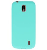 Coque TPU couleur pour Nokia 1 Turquoise