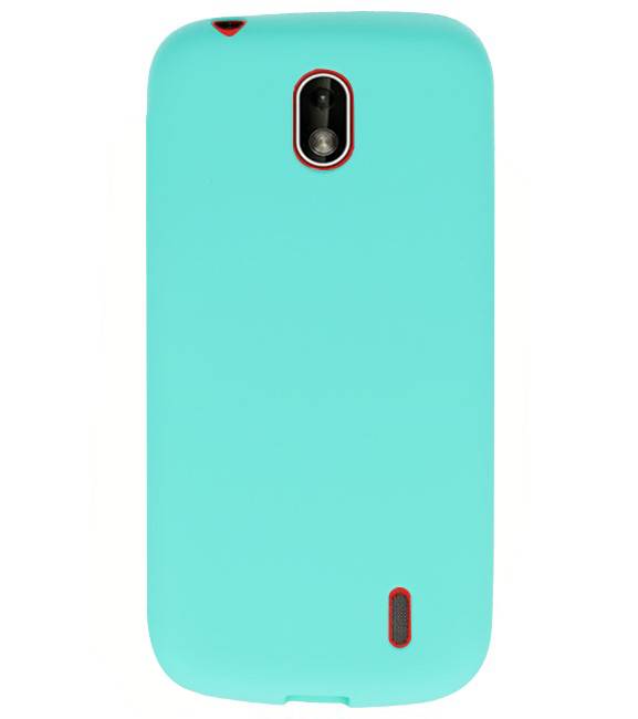 Coque TPU couleur pour Nokia 1 Turquoise