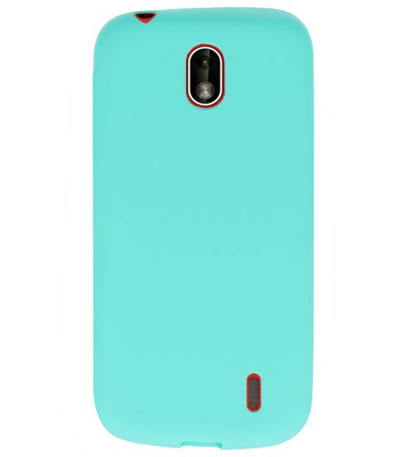 Custodia in TPU a colori per Nokia 1 Turquoise