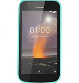 Funda TPU Color para Nokia 1 Turquesa