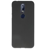 Coque TPU Couleur pour Nokia 7.1 Noir