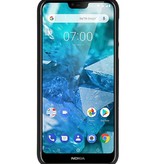 Coque TPU Couleur pour Nokia 7.1 Noir