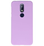 Funda TPU Color para Nokia 7.1 Púrpura
