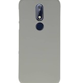 Farve TPU Taske til Nokia 7.1 Grå