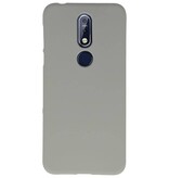 Farve TPU Taske til Nokia 7.1 Grå