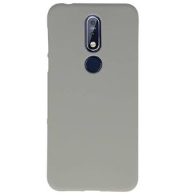 Color TPU Hoesje voor Nokia 7.1 Grijs