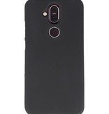 Color TPU Case for Nokia 8.1 Black