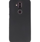 Farb-TPU-Hülle für Nokia 8.1 Black