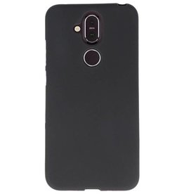 Color TPU Case for Nokia 8.1 Black