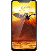 Coque TPU Couleur pour Nokia 8.1 Noir