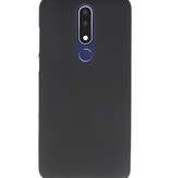 Color TPU Hoesje voor Nokia 3.1 Plus Zwart