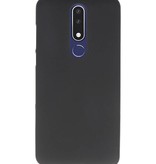 Funda TPU Color para Nokia 3.1 Plus Negro