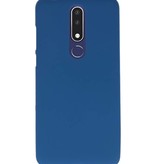 Farve TPU Taske til Nokia 3.1 Plus Navy