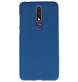 Farve TPU Taske til Nokia 3.1 Plus Navy