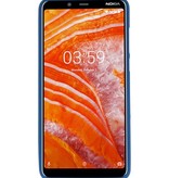 Farve TPU Taske til Nokia 3.1 Plus Navy