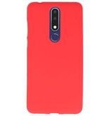 Custodia in TPU a colori per Nokia 3.1 Plus Red