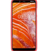 Color TPU Hoesje voor Nokia 3.1 Plus Rood