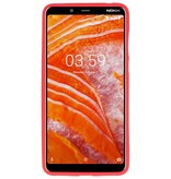 Custodia in TPU a colori per Nokia 3.1 Plus Red