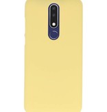 Custodia in TPU a colori per Nokia 3.1 Plus Yellow