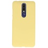 Color TPU Hoesje voor Nokia 3.1 Plus Geel