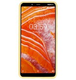 Coque TPU couleur pour Nokia 3.1 Plus Jaune