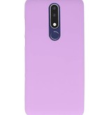 Custodia in TPU a colori per Nokia 3.1 Plus Purple