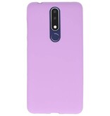 Custodia in TPU a colori per Nokia 3.1 Plus Purple