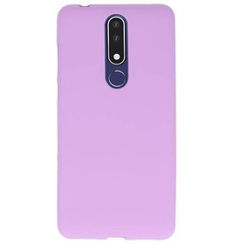 Coque TPU Couleur pour Nokia 3.1 Plus Violet