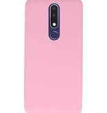 Custodia in TPU a colori per Nokia 3.1 Plus Pink