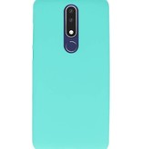 Coque TPU couleur pour Nokia 3.1 Plus Turquoise