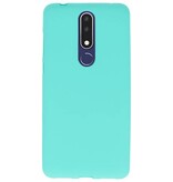 Farve TPU Taske til Nokia 3.1 Plus Turkis