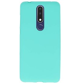 Coque TPU couleur pour Nokia 3.1 Plus Turquoise