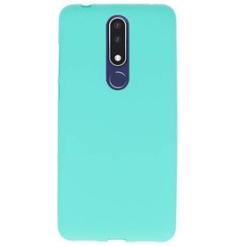 Farb-TPU-Hülle für Nokia 3.1 Plus Turquoise