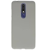 Custodia in TPU a colori per Nokia 3.1 Plus Grey
