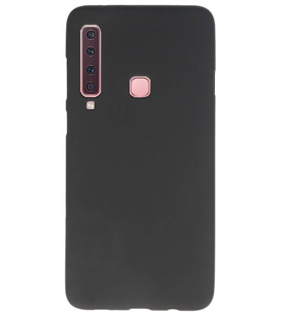 Color TPU Hoesje voor Samsung Galaxy A9 2018 Zwart