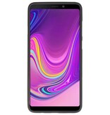 Custodia in TPU a colori per Samsung Galaxy A9 2018 Nero