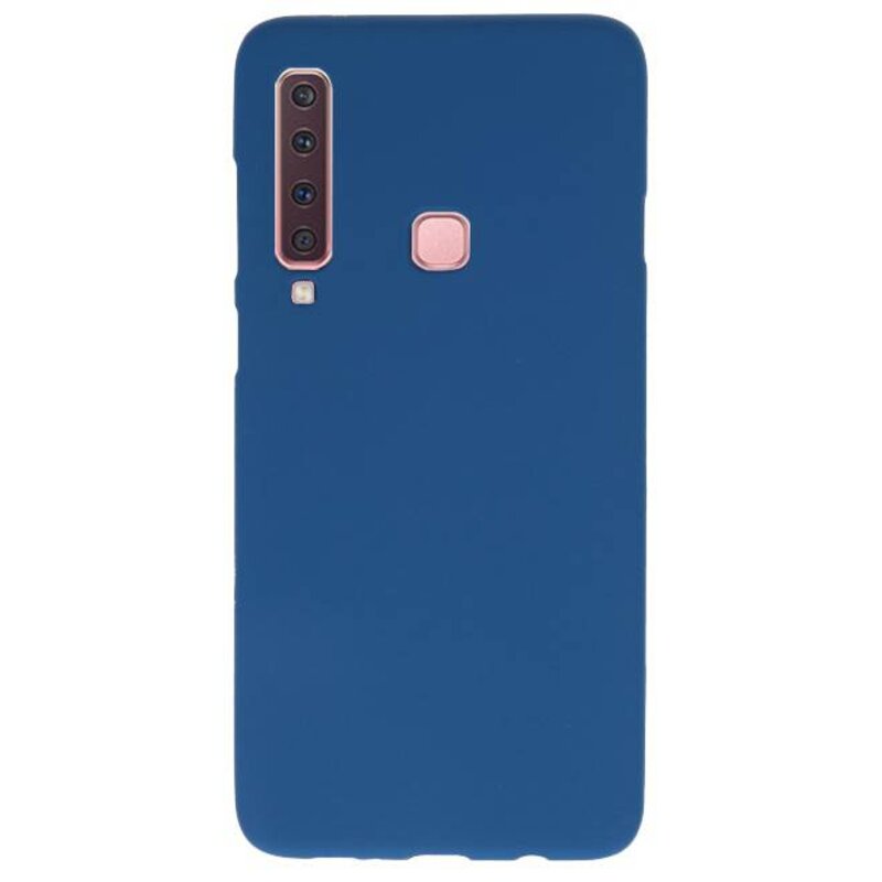 Farve TPU Taske til Samsung Galaxy A9 2018 Navy