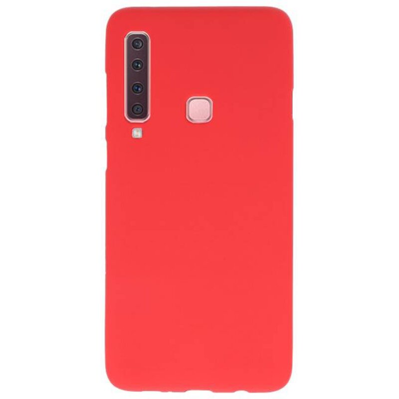 Funda TPU en color para Samsung Galaxy A9 2018 rojo