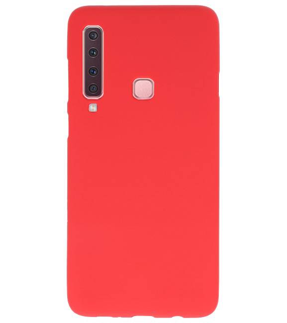 Farve TPU Taske til Samsung Galaxy A9 2018 Red