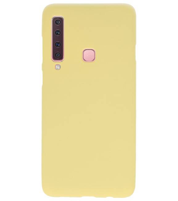 Color TPU Hoesje voor Samsung Galaxy A9 2018 Geel