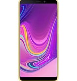 Funda TPU en color para Samsung Galaxy A9 2018 Amarillo