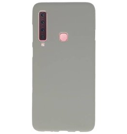 Coque TPU couleur pour Samsung Galaxy A9 2018 Gris