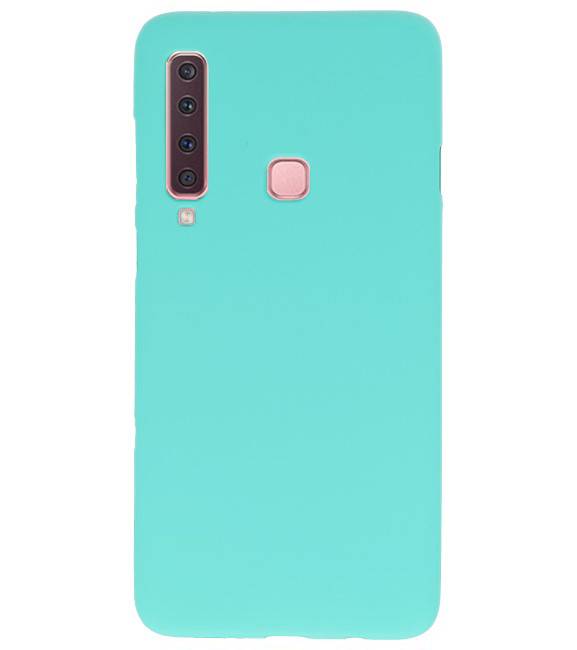 Coque TPU couleur pour Samsung Galaxy A9 2018 Turquoise