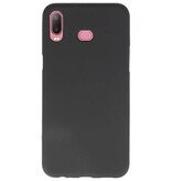 Farve TPU Taske til Samsung Galaxy A6s Sort