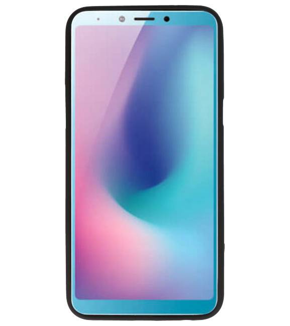 Color TPU Case für Samsung Galaxy A6s Schwarz