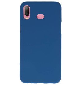 Color TPU Hoesje voor Samsung Galaxy A6s Navy