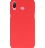 Farve TPU Taske til Samsung Galaxy A6s Rød