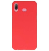 Funda TPU Color para Samsung Galaxy A6s Rojo