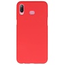 Coque TPU Couleur pour Samsung Galaxy A6s Rouge