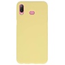 Color TPU Hoesje voor Samsung Galaxy A6s Geel